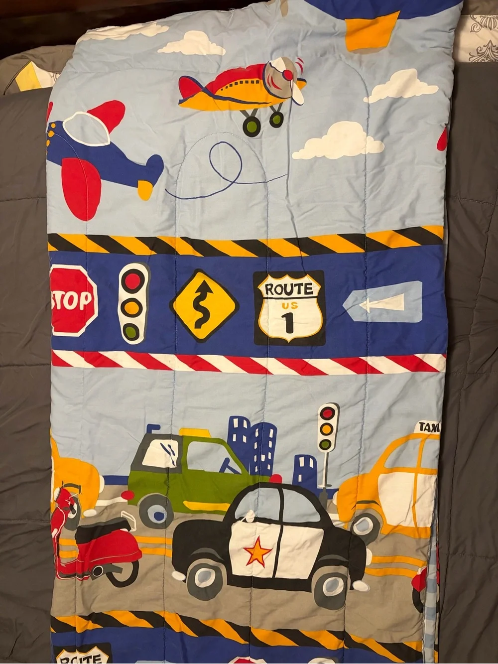 Twin Boys Vehicles Bedding From Dream Factory